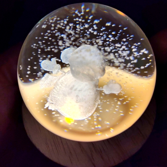 Snowman USB Crystal Light NWOT - Picture 2 of 4